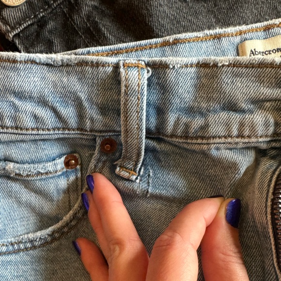 Abercrombie 90s slim straight high rise 8R - Picture 4 of 5